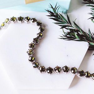 Park Lane Olive Honeycomb Bracelet - NIB